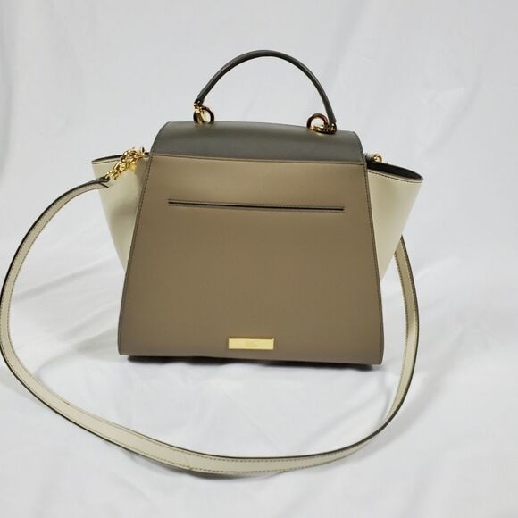 Zac Zac Posen Eartha Top Handle Bag in Olive Color Block - Picture 4 of 9